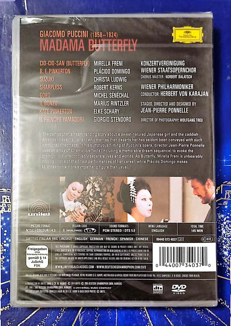 DVD    Madama Butterfly  Réalisateur : Jean-Pierre Ponnelle  (2005) 3