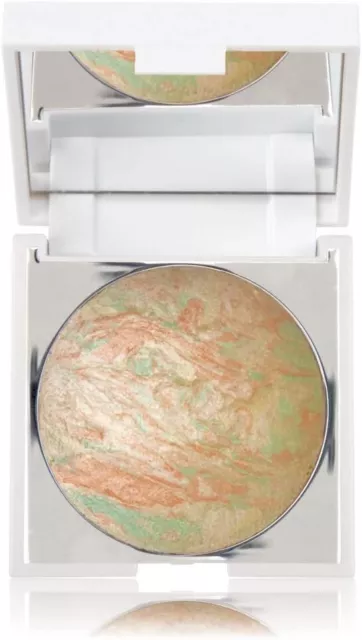 New CID Cosmetics I-Glow Compact Highlighting Shimmer Powder With Mirror Aurora