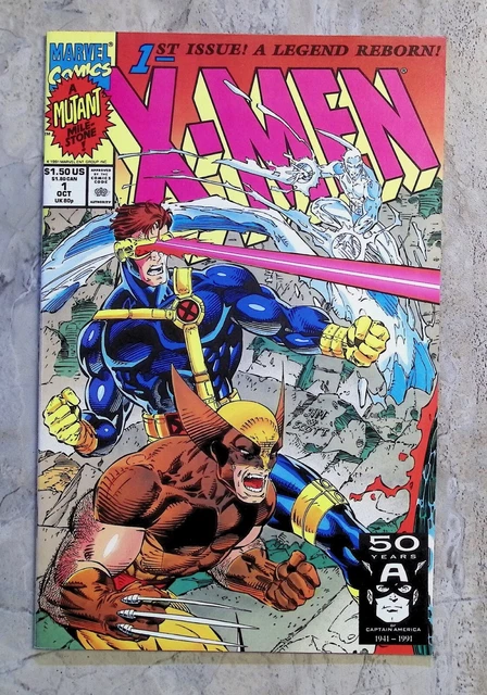 X-Men #1 (1991 Marvel Comics) 1st Print Jim Lee Cover C