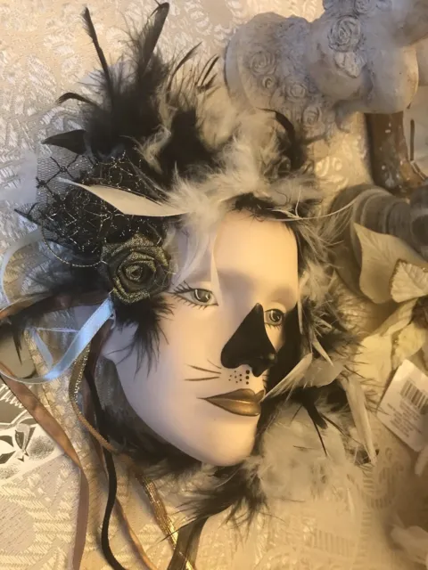 Masquerade Face Sculpture Wall Art Masquerade Collection Albert E. Price Vtg.