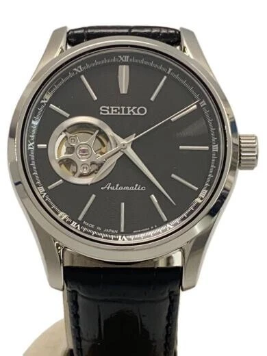 SEIKO PRESAGE SARY093 4R39 00M0 Black Men s Automatic Watch Used From Japan 295.99 PicClick