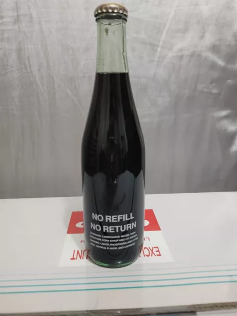 Full 12 Oz. Royal Crown Cola Soda Bottle, No Return Bottle 3