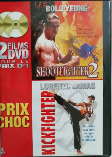 Shootfighter 2 Et Kickfighter. 2 DVD. 2  Films.