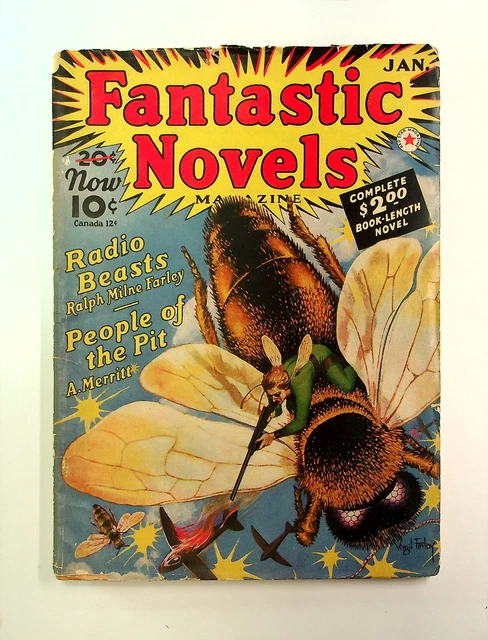 Fantastic Novels Pulp Jan 1941 Vol. 1 #4 FR/GD 1.5