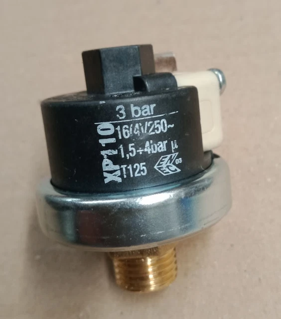 Pressostat 3 Bar XP110 – Pièce D’Origine Pour Centrale Vapeur Astoria RC160a, RC161a, RC240a, RC241a