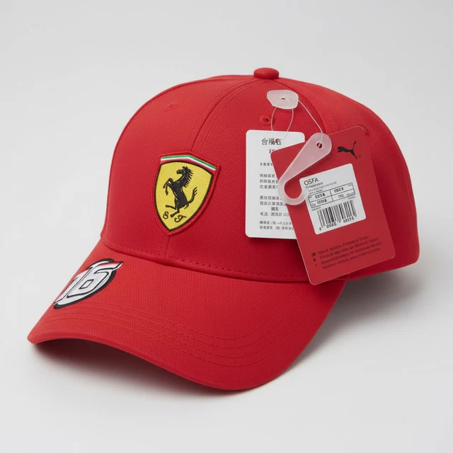 Casquette Officielle Ferrari F1 - Charles Leclerc - Neuve Avec étiquettes