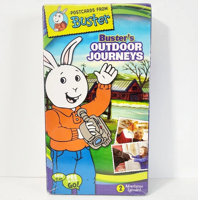 BUSTER'S OUTDOOR JOURNEY SEALED VHS 2005 Animation Postcards From