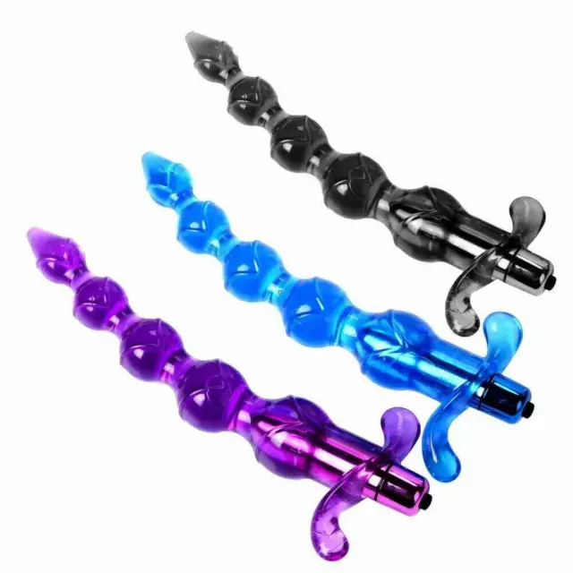 Women-Vibrator-Butt-Plug-Beads-Anal-Men-G-spot-Bullet-Egg-Massager-toys 2