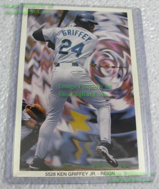 NITF! ☆ Authentic NIKE Poster Card ☆ Reign ☆ Ken Griffey Jr. ☆ Seattle Mariners