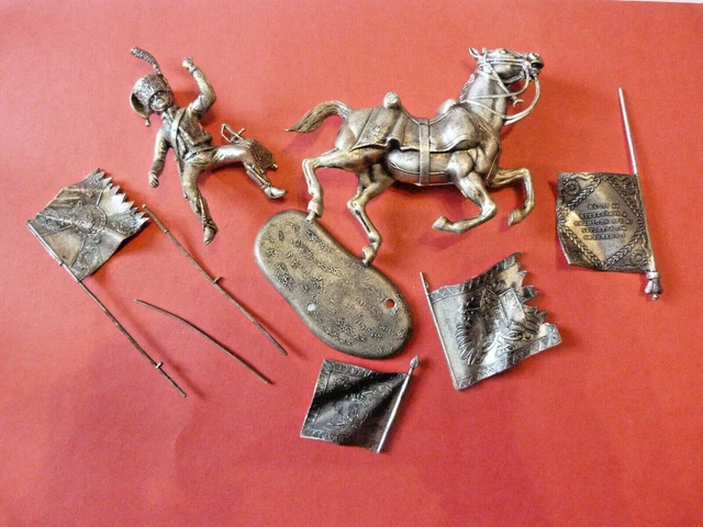 Lots De Soldats Empire SMAP - Figurines Métal Made In France - Ancien - À Peindre