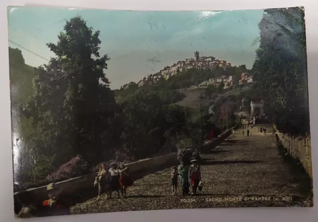 Cartolina Sacro Monte Di Varese - Vgt Anno 1962 - Vera Fotografia # 398