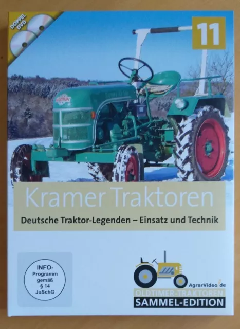 Oldtimer-Traktoren Sammeledition Nr.11 KRAMER (2er DVD-Box) --> NEU & OVP