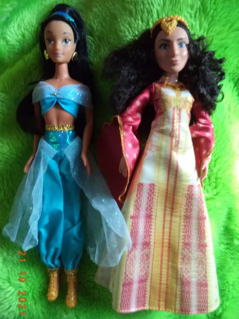 Disney Aladdin Jasmin + Dalia Puppen Hasbro neuwertig