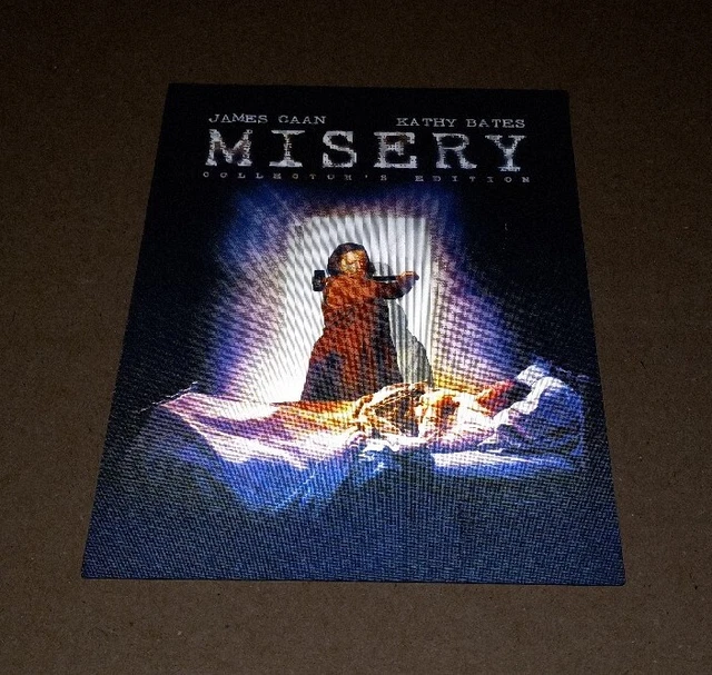 Misery Stephen King Lenticular Store Display Sign 7" X 5" Collectors Edition