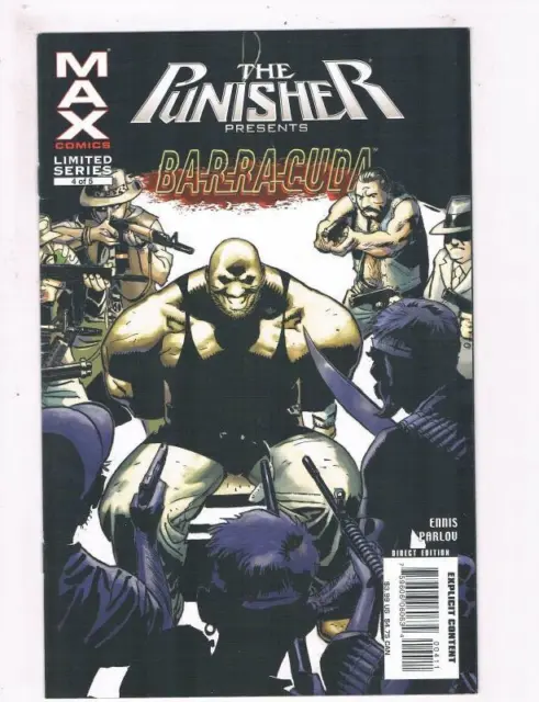 2006 Marvel Comics - The Punisher Presents Barracuda #4 (VF/NM)