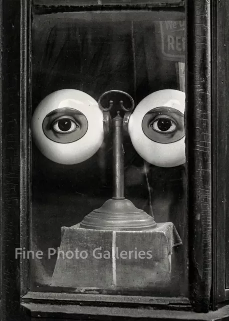 1939/91 Vintage IRVING PENN Optician Shop Window NYC Quadritone Photo Engraving