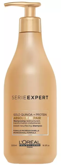 L'Oreal Serie Expert Absolut Repair Gold Quinoa + Protein Shampoo 500 ml