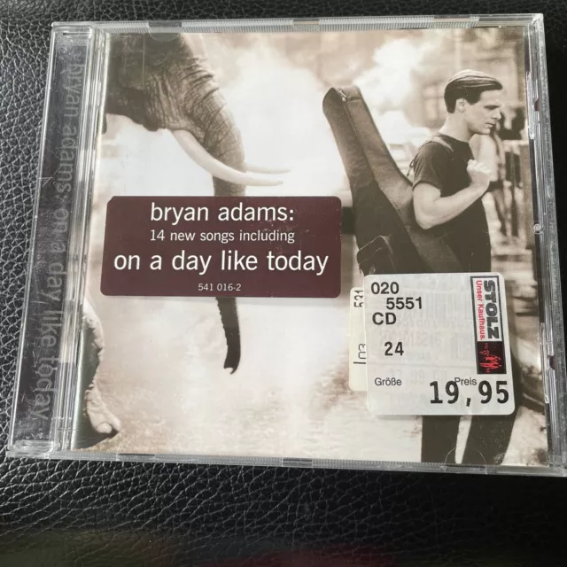 Bryan Adams/On A Day Like Today/CD🔝💿🎸🎙️1998/before the Night is Over/Sammle