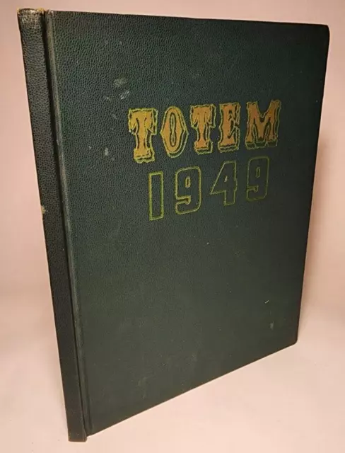 1949 EAGLE ROCK High School Yearbook 'Totem' Los Angeles, Ca $59.99 ...