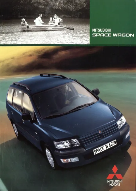 Mitsubishi Space Wagon Prospectus 2002 1/02 D Brochure Catalog Catalog Catalog