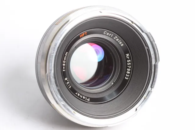 Rolleiflex SL66 PLANAR 2,8/80 HFT Carl Zeiss Lens Standardlens 80mm 2.8