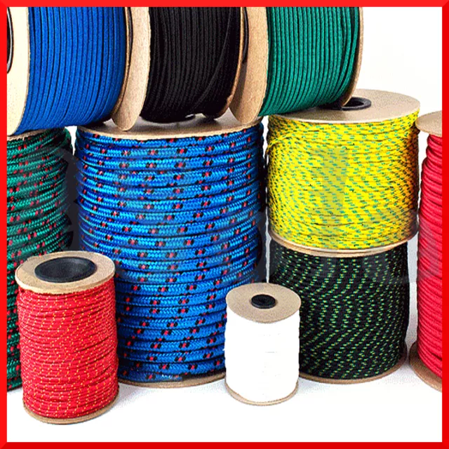 Polypropylene Rope Braided Poly Cord Line Sailing Boating Camping Survival Yacht