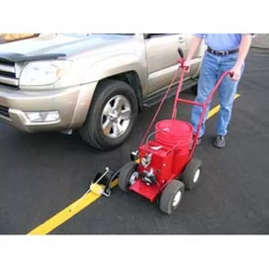 Newstripe RollMaster 5000™ Parking Lot Striping Machine, 5 Gallon, 12V