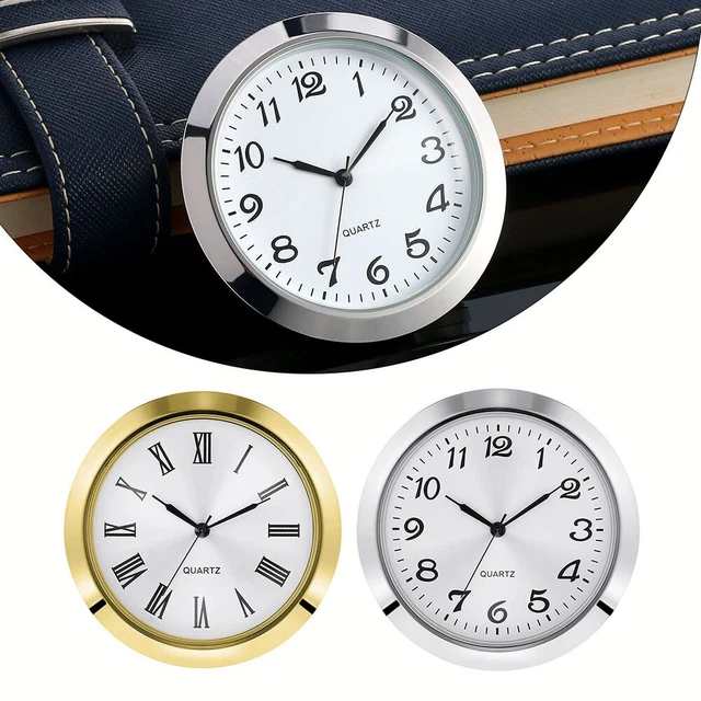 Mouvement à Quartz Pour Horloge - Diamètre 65 Mm - Chiffres Romains - Modèle CM531 - Neuf Sous Blister