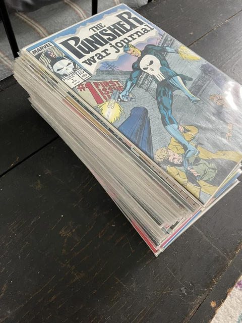 Huge Punisher War Journal Lot Comics 1-11, 17-50
