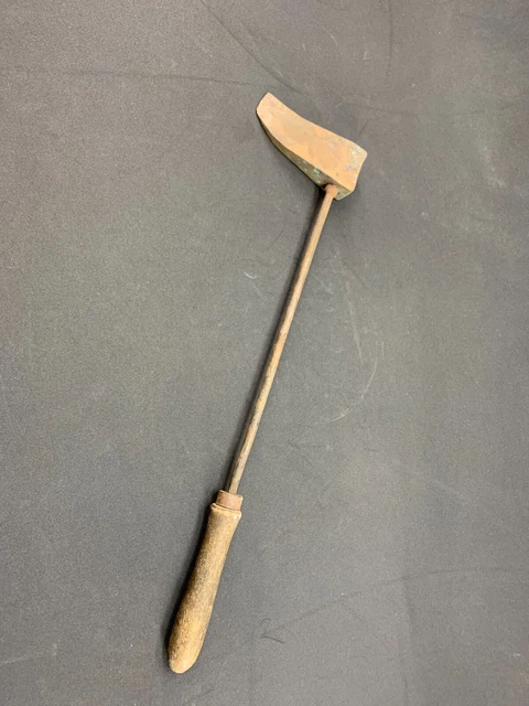 Lot De 4 Fers à Souder Anciens Pour Zingueur – Têtes En Cuivre, Outils Vintage – Occasion, état Fonctionnel