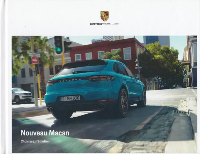 brochure 2019 PORSCHE MACAN !!! ______ en français ________________________