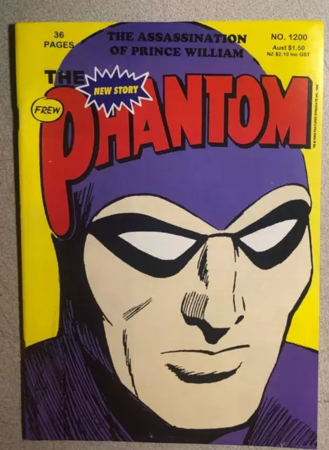 THE PHANTOM #1200 (1998) Australian Comic Book Frew Publications VG+/FINE-