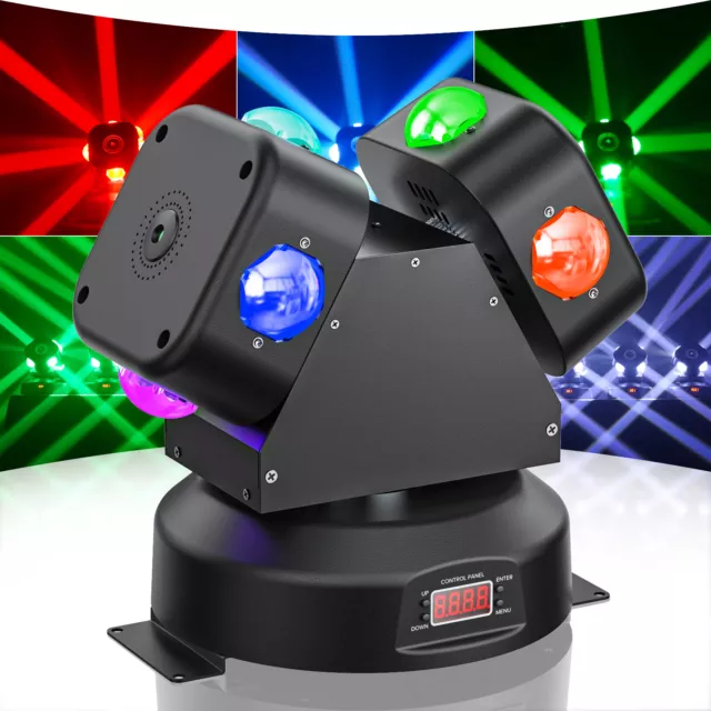 150W RG 8 LED Strobe Laser Bühnenlicht Moving Head RGBW Beam DMX DJ Party Show