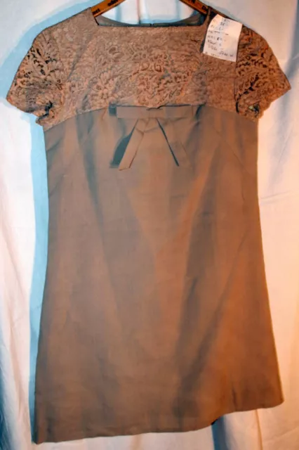 Altes Kleid mit Mantel von ca.1950-60