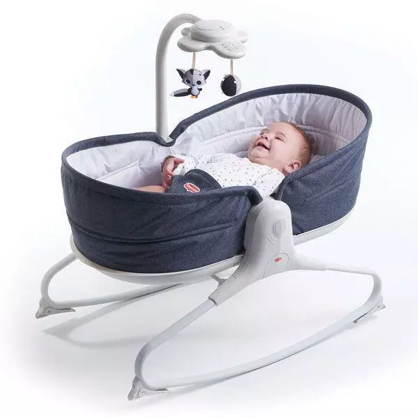 NEW  Tiny Love Rocker Napper 3 in 1 Denim (Without Canopy)