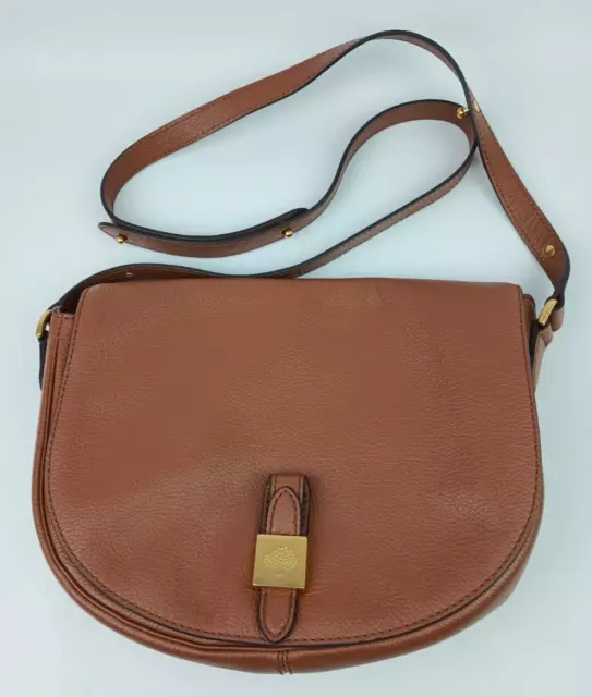 Mulberry Brown Leather Tessie Satchel Bag