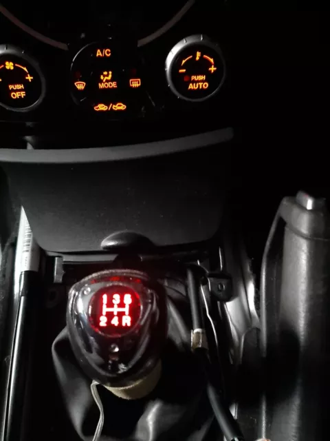 Mazda Rx8 5 Speed Illuminated Gear Knob