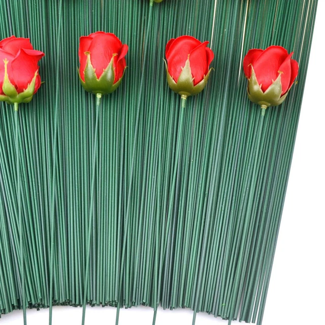 Accesorios de plástico falso poste de flores ramo floral tallo rama de flores