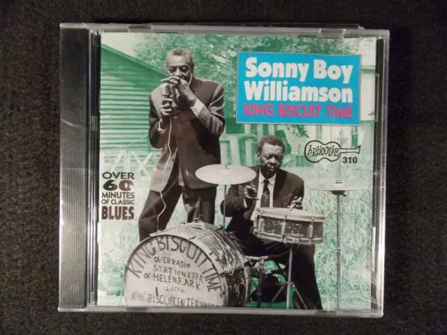 King Biscuit Time by Sonny Boy Williamson II (Rice Miller) (CD, 1990, Arhoolie)