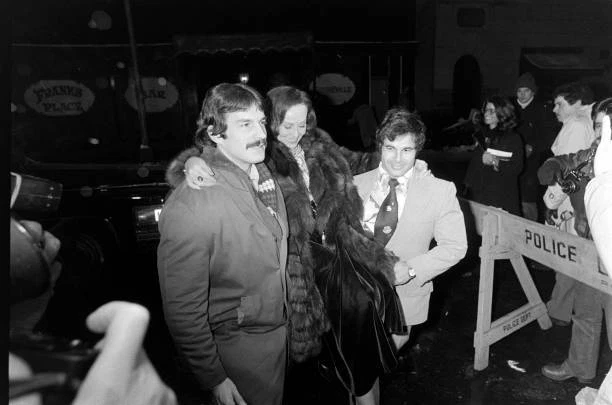 Mike Mentzer, Paulette Goddard, and Franco Columbu attend a screening