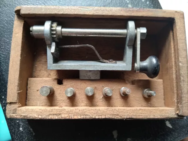 vintage watch mainspring winder
