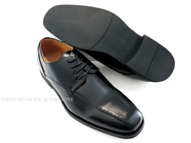 Chaussures HOMME taille 39 noir costume mariage habillé black shoes NEUF #U310