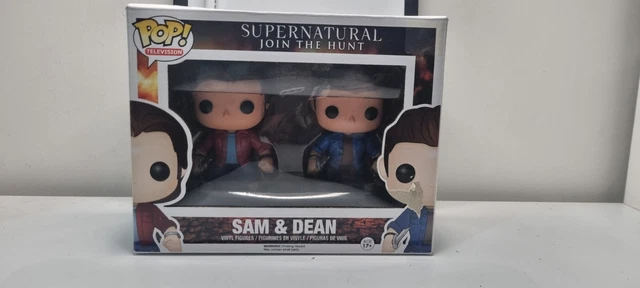 SUPERNATURAL SAM AND Dean Funko Pop 2 Pack In Box HMV