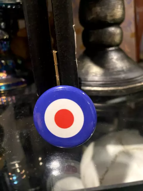 1" Button Badge Pin Punk Rude Boy Mod Scooter Vespa Who UK