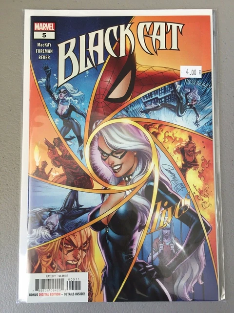 Black Cat #5 J. Scott Campbell cover Jed MacKay MARVEL 2019 NM/NM- up20b