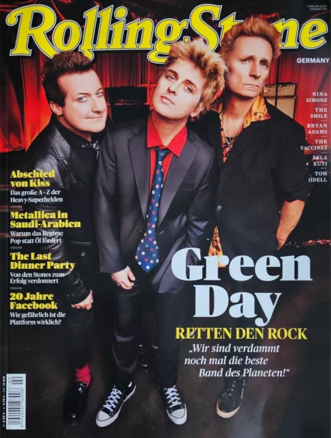 Rolling Stone Nr. Februar - 24 # Green Day & CD im Heft  # K1