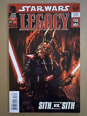 Star Wars Legacy #27 Dark Horse Insert Variant Comic Book  Sith Vs. Sith!