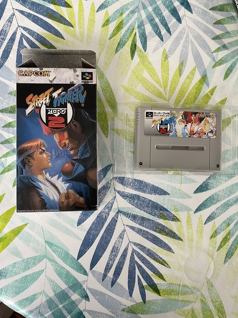 Street Fighter Zero 2 Nintendo Super Famicom SNES
