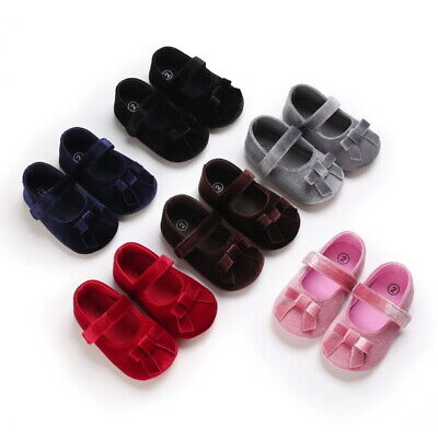 Scarpe Pram neonata bambina neonata principessa scarpe vestite domestiche scarpe striscianti