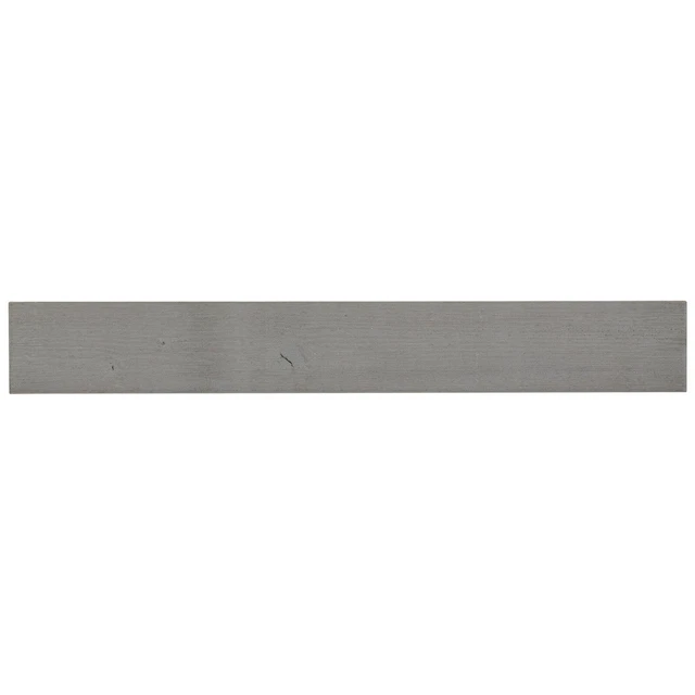 Rustic 3.25x24 Peel & Stick Rectangular Gray Wood Textured Mosaic Tile MTO0775